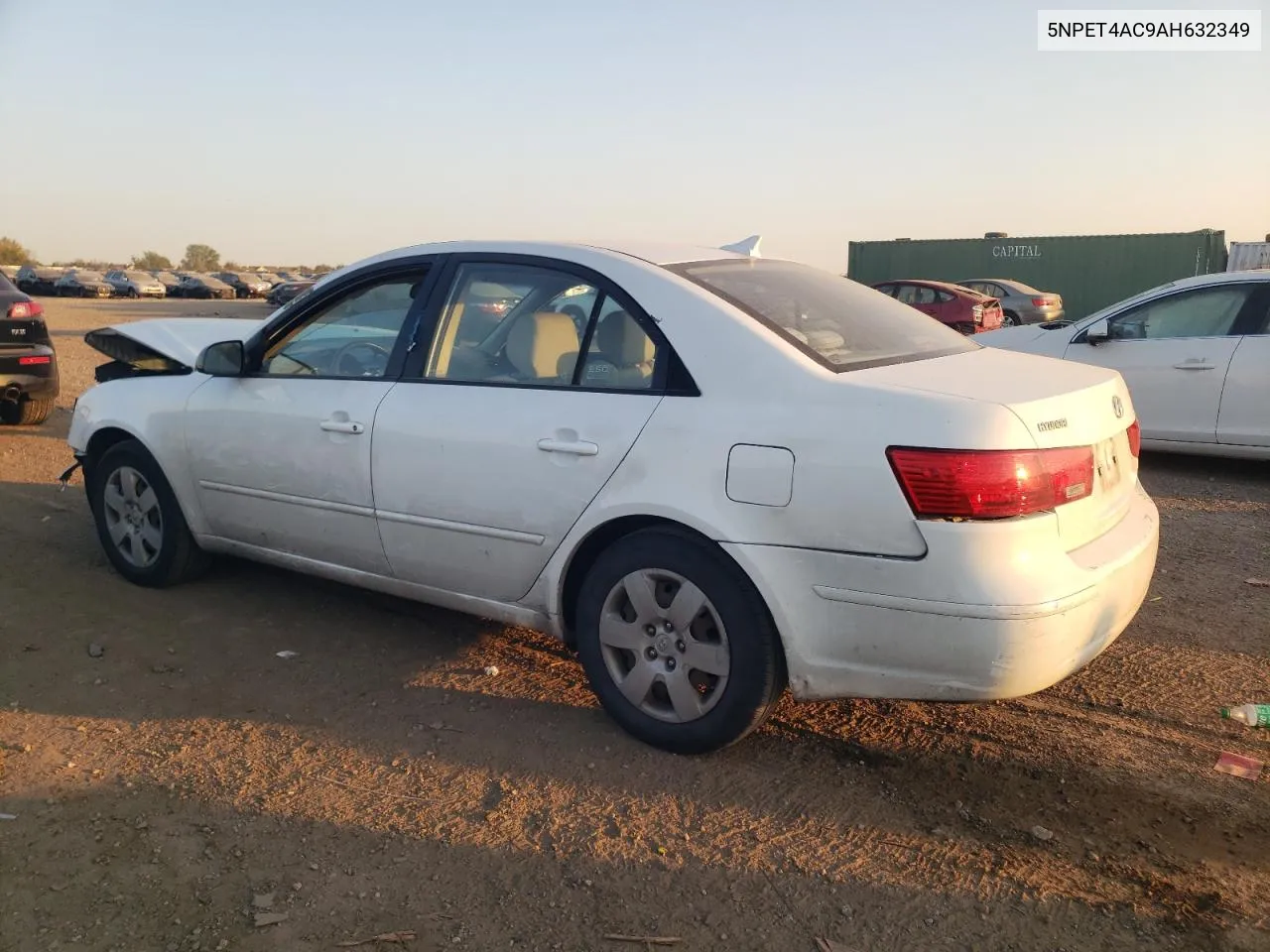 2010 Hyundai Sonata Gls VIN: 5NPET4AC9AH632349 Lot: 74860314