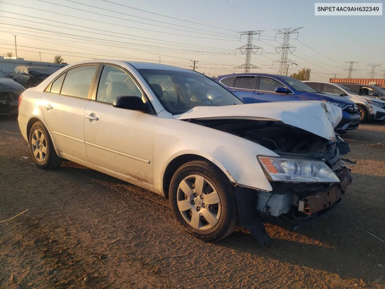 2010 Hyundai Sonata Gls VIN: 5NPET4AC9AH632349 Lot: 74860314