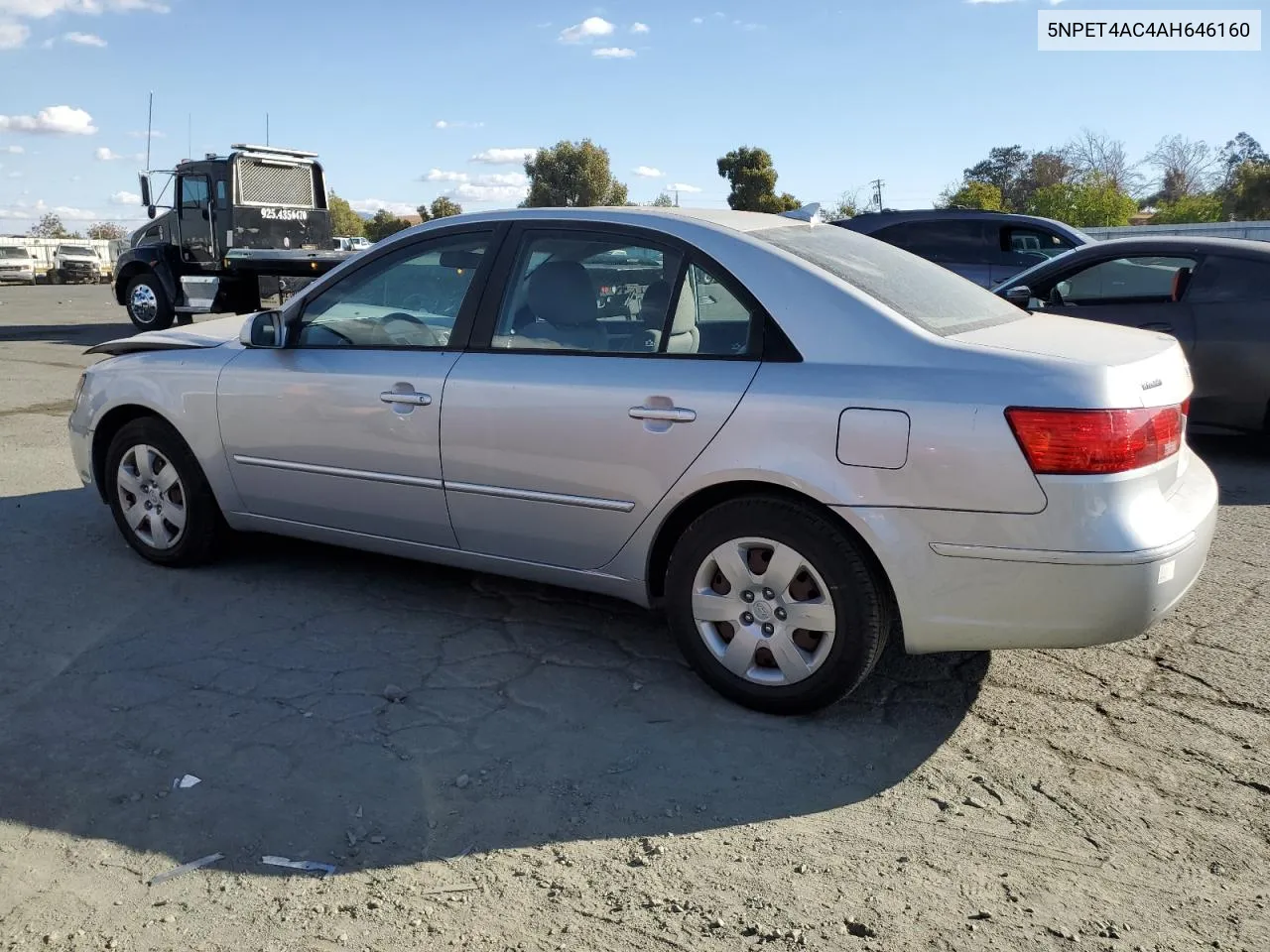 2010 Hyundai Sonata Gls VIN: 5NPET4AC4AH646160 Lot: 75110074