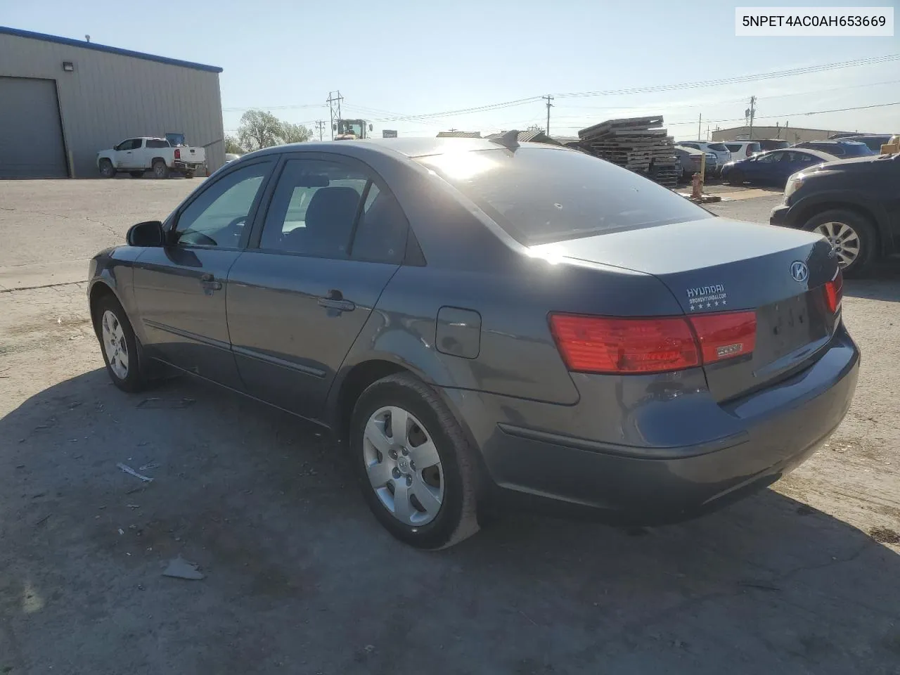 2010 Hyundai Sonata Gls VIN: 5NPET4AC0AH653669 Lot: 75941804