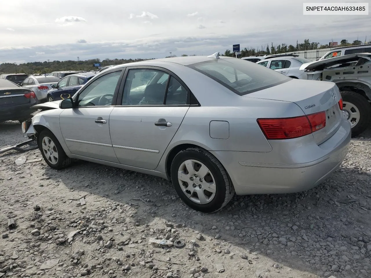 2010 Hyundai Sonata Gls VIN: 5NPET4AC0AH633485 Lot: 76087624