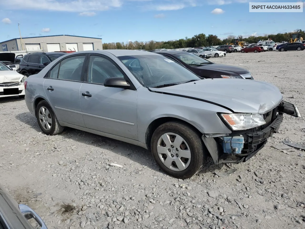 2010 Hyundai Sonata Gls VIN: 5NPET4AC0AH633485 Lot: 76087624