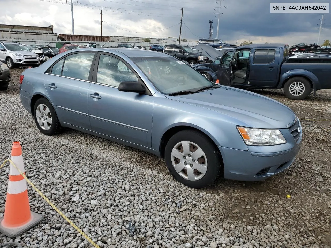 2010 Hyundai Sonata Gls VIN: 5NPET4AC0AH642042 Lot: 76287574