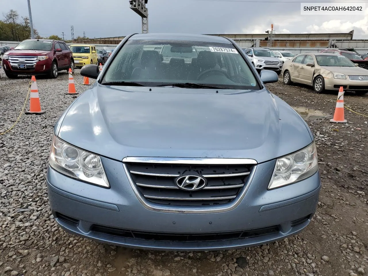 2010 Hyundai Sonata Gls VIN: 5NPET4AC0AH642042 Lot: 76287574