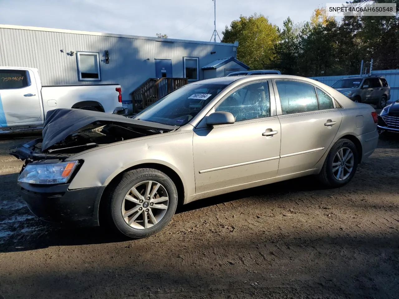 2010 Hyundai Sonata Gls VIN: 5NPET4AC6AH650548 Lot: 76651864