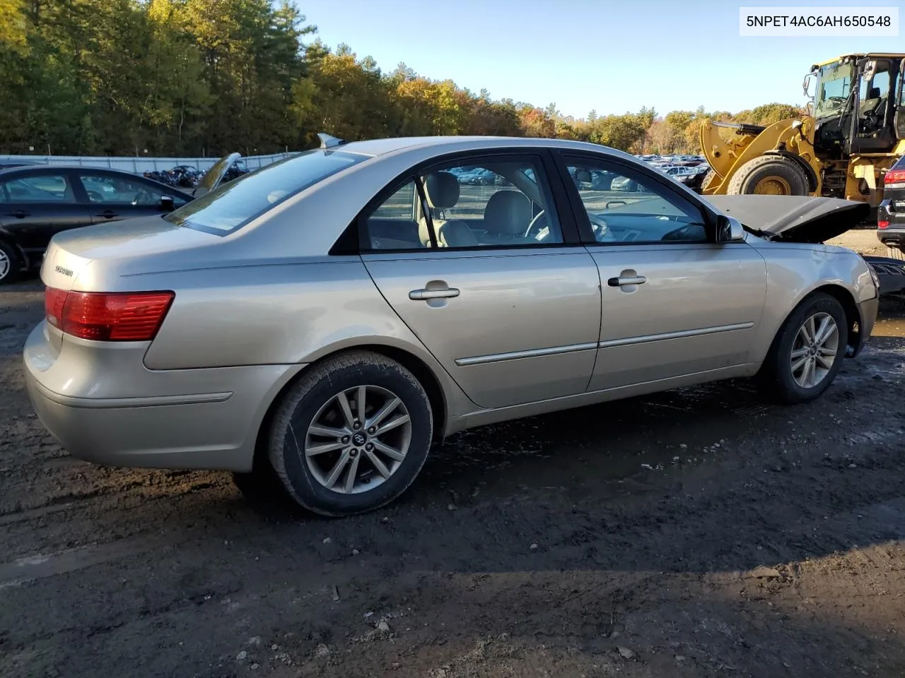 2010 Hyundai Sonata Gls VIN: 5NPET4AC6AH650548 Lot: 76651864