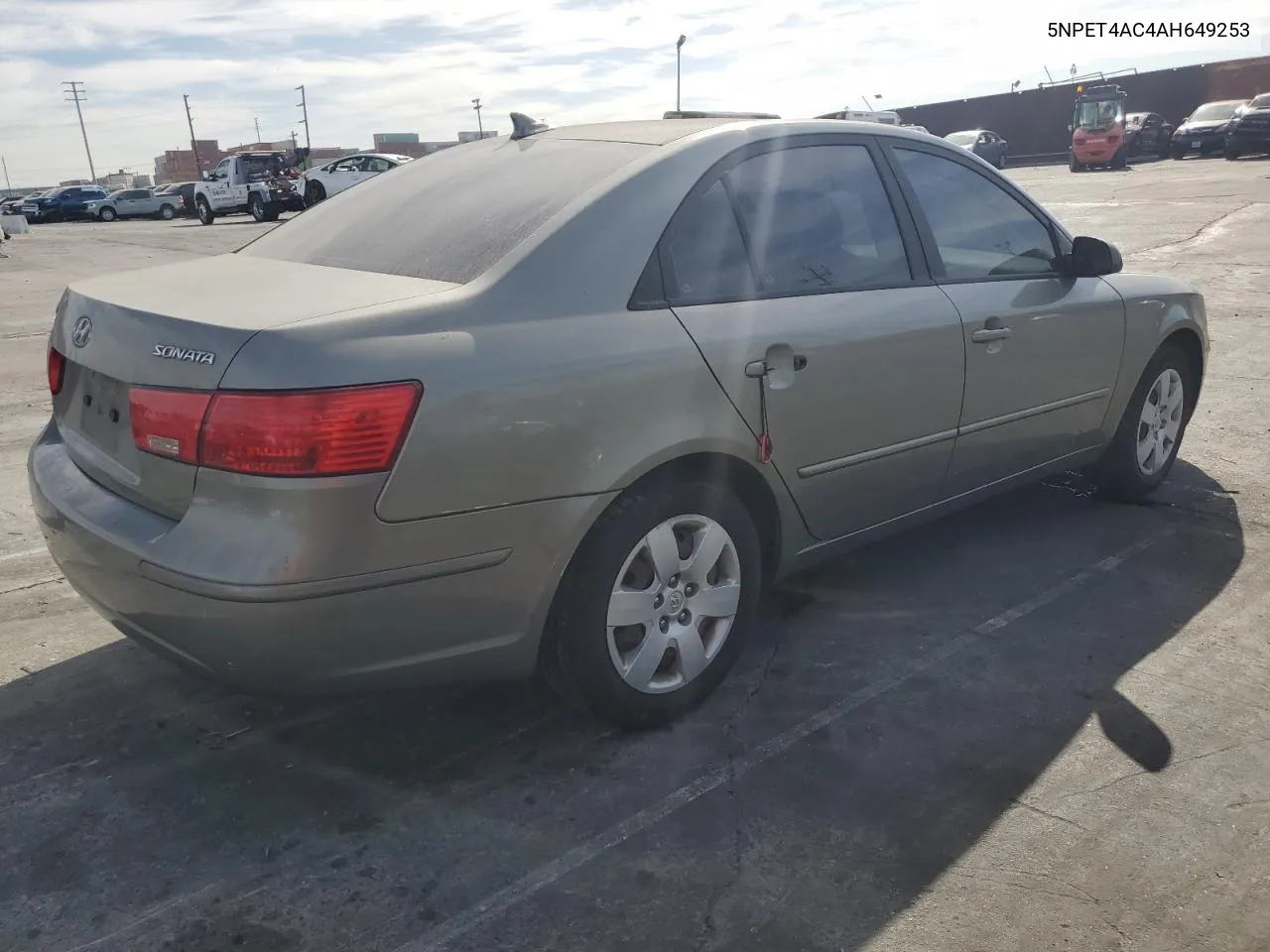 2010 Hyundai Sonata Gls VIN: 5NPET4AC4AH649253 Lot: 76844504