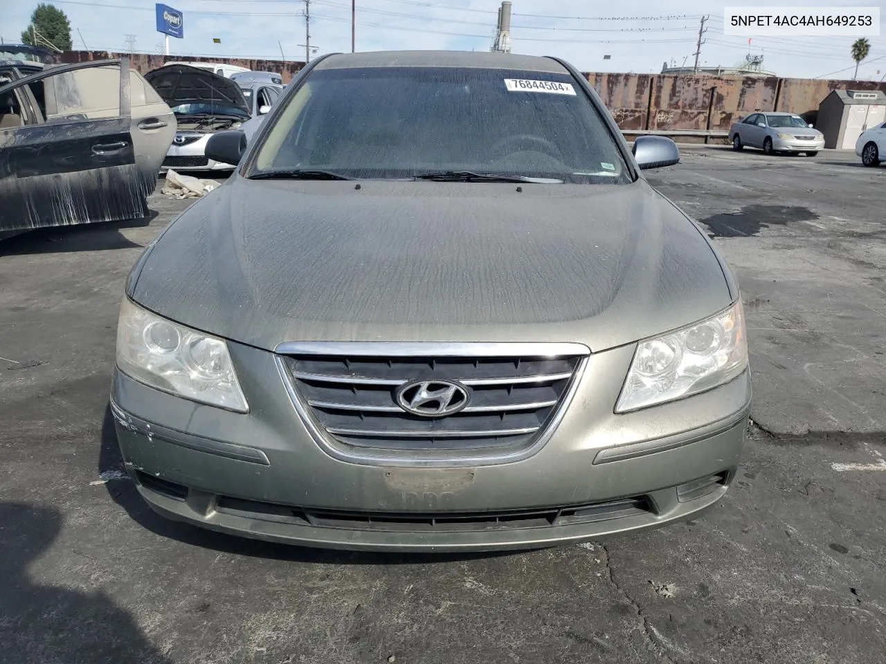 2010 Hyundai Sonata Gls VIN: 5NPET4AC4AH649253 Lot: 76844504