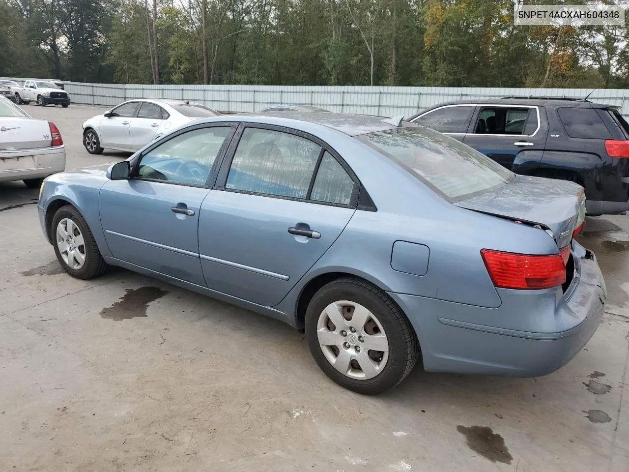 2010 Hyundai Sonata Gls VIN: 5NPET4ACXAH604348 Lot: 77689264