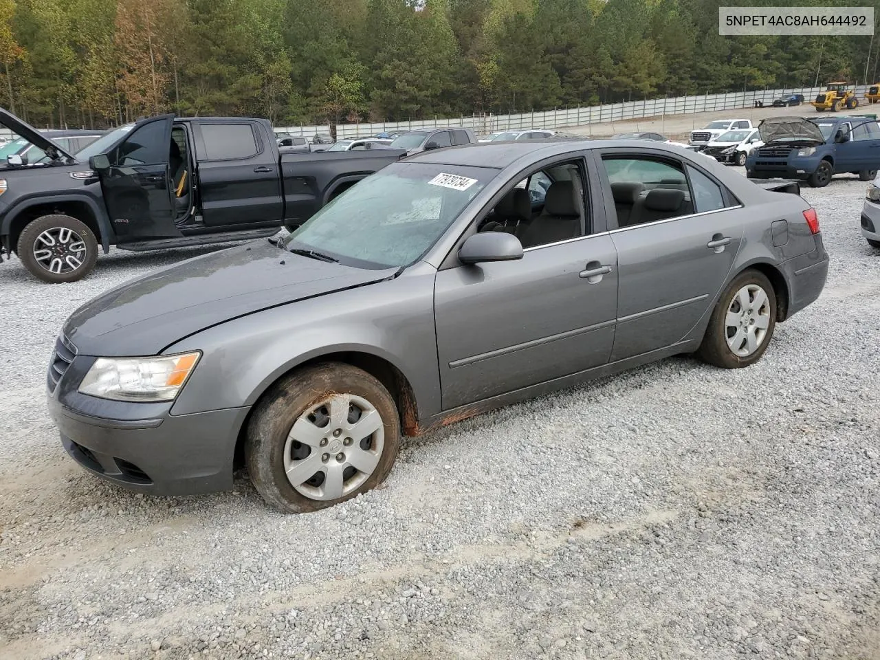 2010 Hyundai Sonata Gls VIN: 5NPET4AC8AH644492 Lot: 77979734