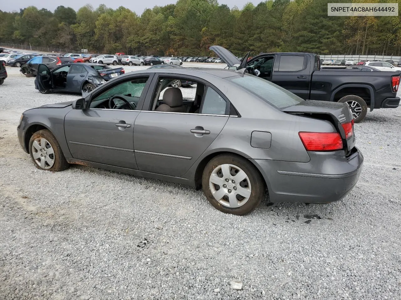 2010 Hyundai Sonata Gls VIN: 5NPET4AC8AH644492 Lot: 77979734