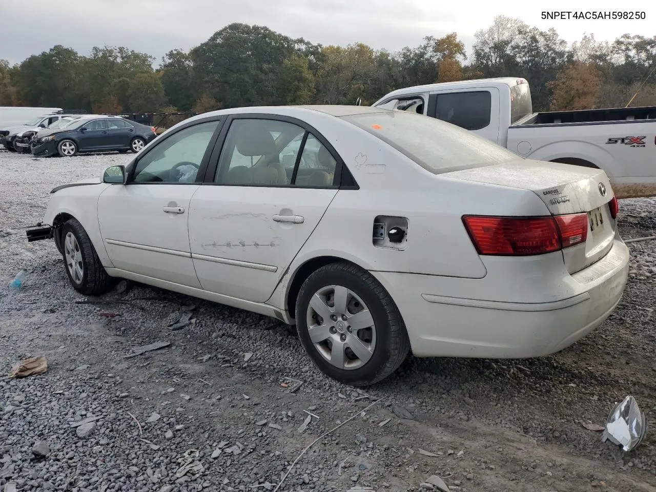 2010 Hyundai Sonata Gls VIN: 5NPET4AC5AH598250 Lot: 78588384