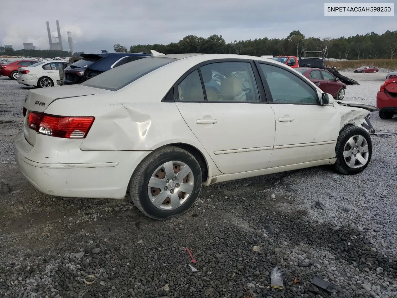 2010 Hyundai Sonata Gls VIN: 5NPET4AC5AH598250 Lot: 78588384