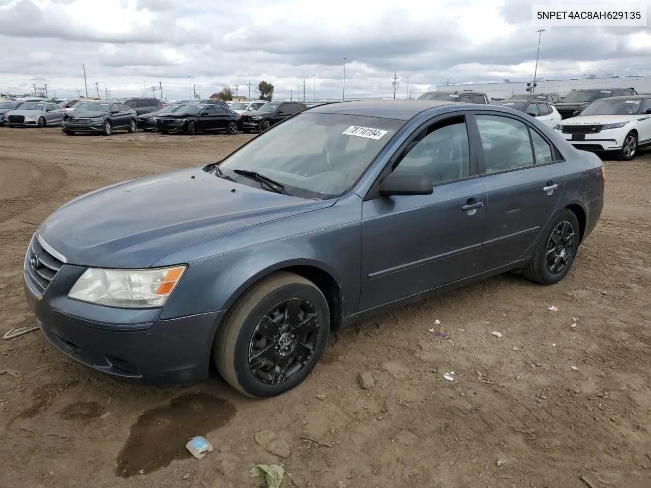 2010 Hyundai Sonata Gls VIN: 5NPET4AC8AH629135 Lot: 78710194