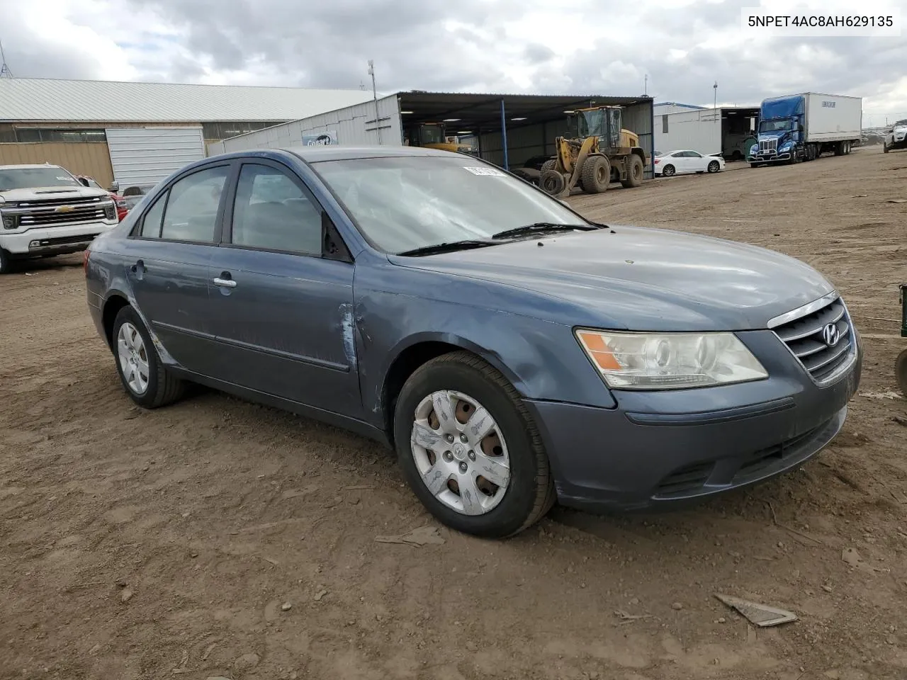 2010 Hyundai Sonata Gls VIN: 5NPET4AC8AH629135 Lot: 78710194