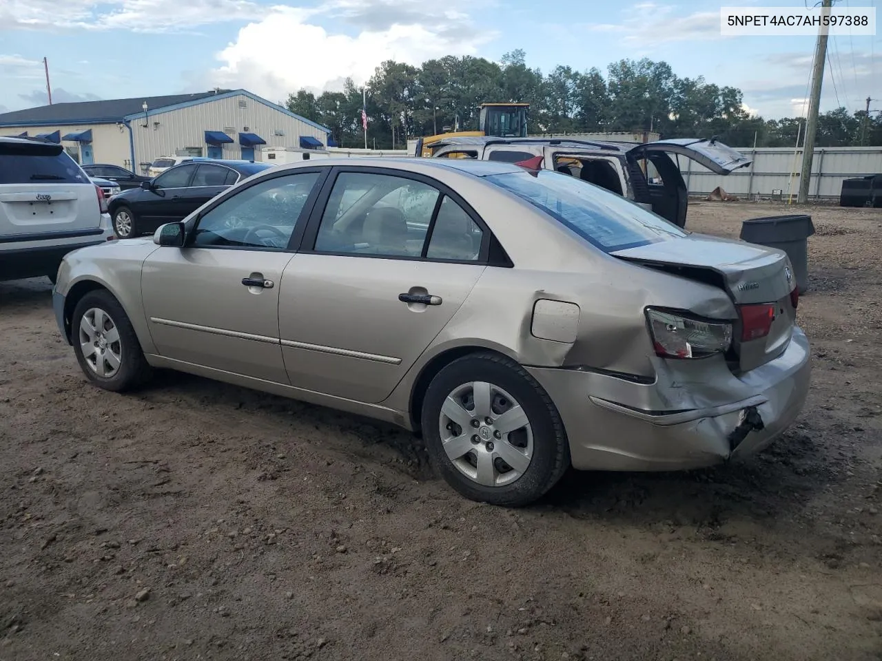 2010 Hyundai Sonata Gls VIN: 5NPET4AC7AH597388 Lot: 79172374