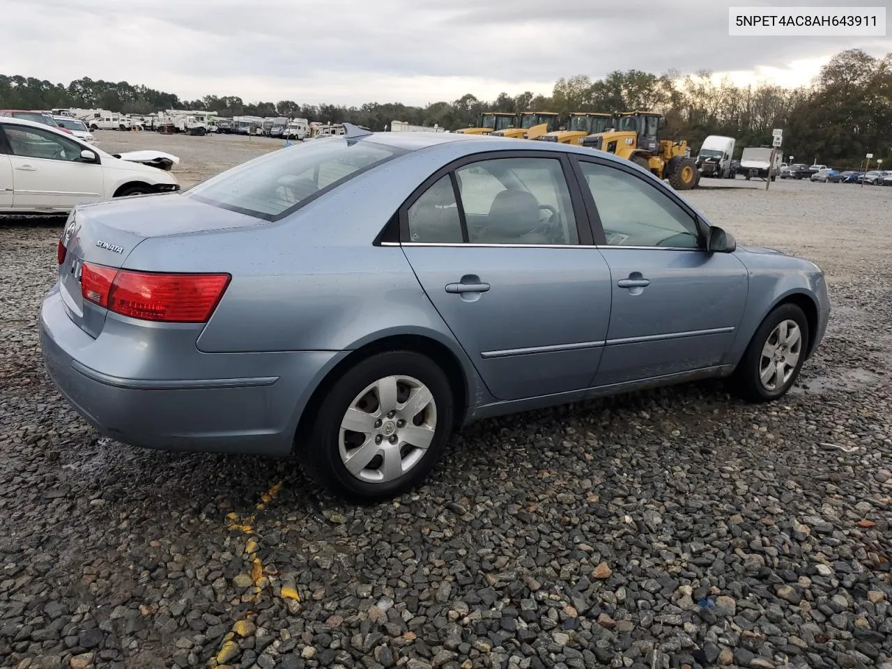 2010 Hyundai Sonata Gls VIN: 5NPET4AC8AH643911 Lot: 79392764