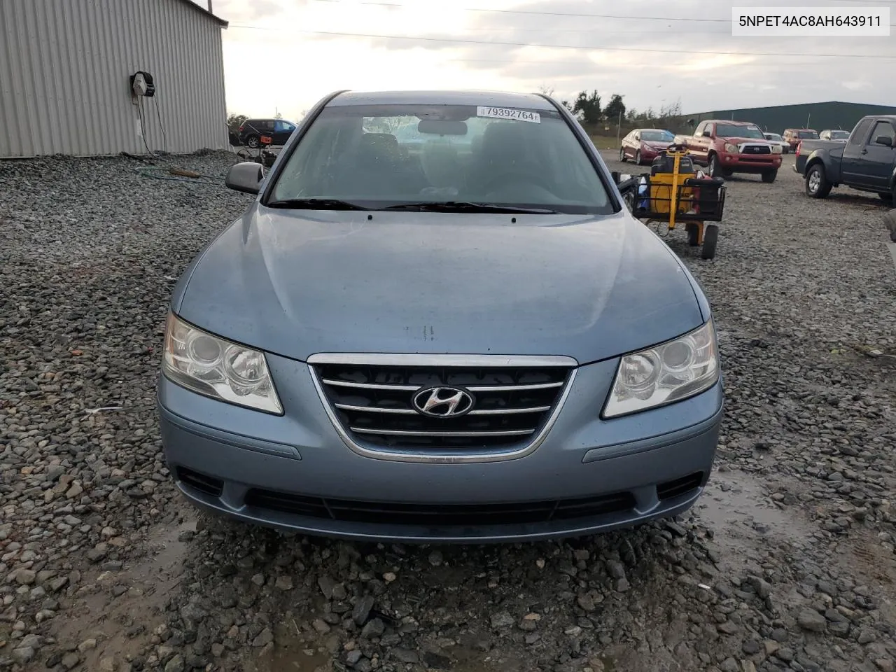 2010 Hyundai Sonata Gls VIN: 5NPET4AC8AH643911 Lot: 79392764