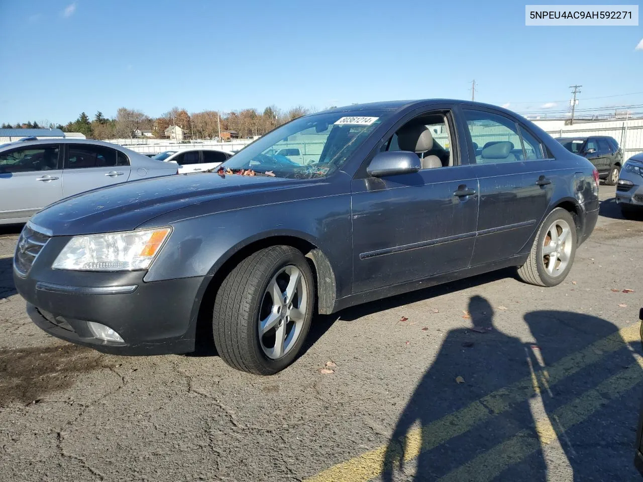 2010 Hyundai Sonata Se VIN: 5NPEU4AC9AH592271 Lot: 80361214