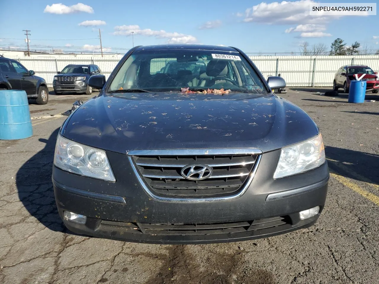 2010 Hyundai Sonata Se VIN: 5NPEU4AC9AH592271 Lot: 80361214