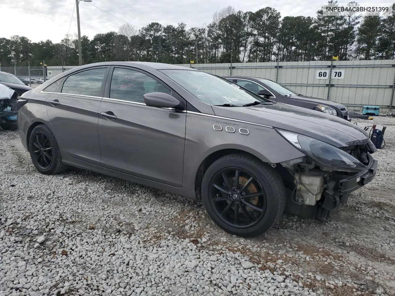 2011 Hyundai Sonata Gls VIN: 5NPEB4AC8BH251399 Lot: 38326364