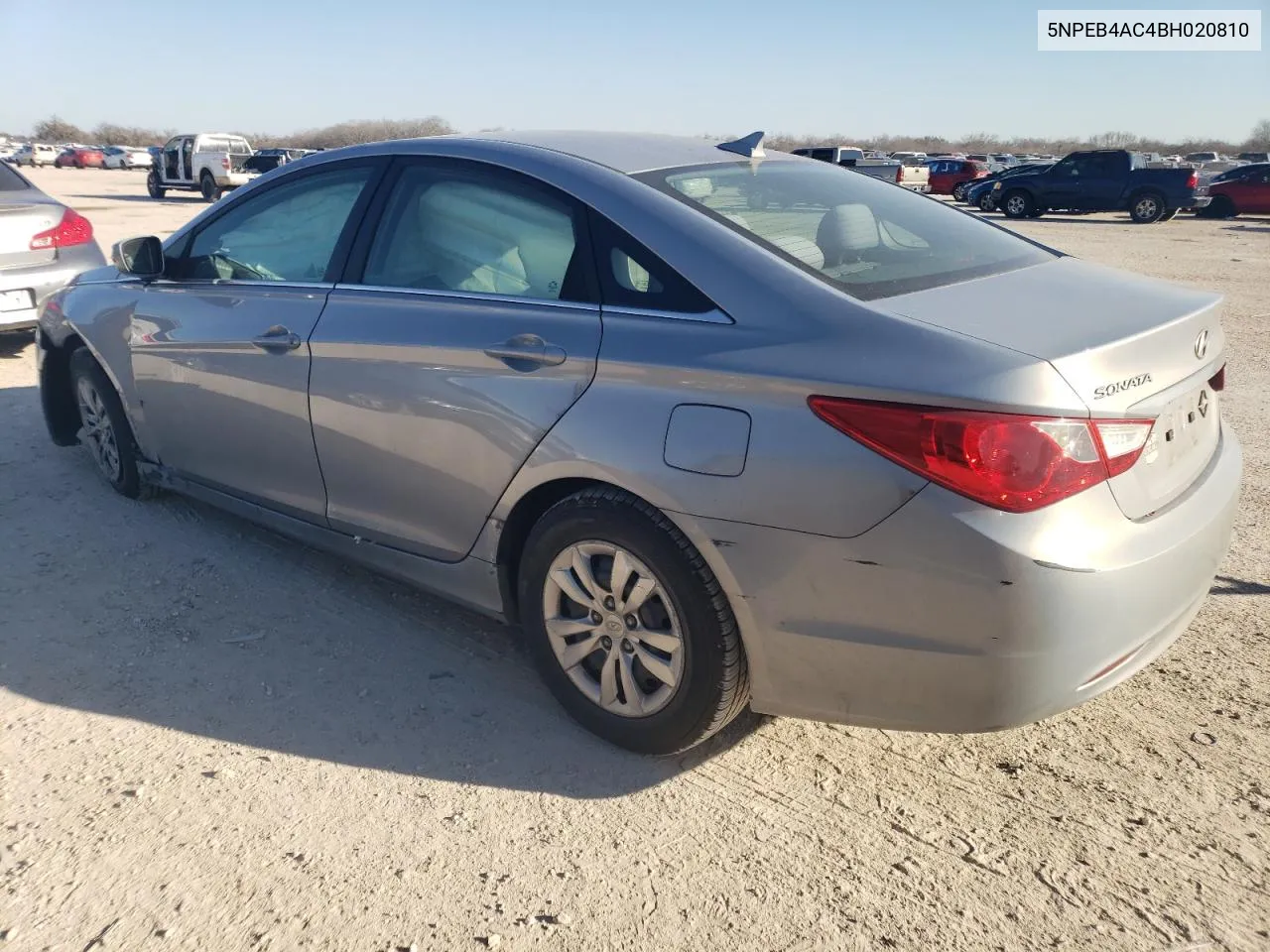 2011 Hyundai Sonata Gls VIN: 5NPEB4AC4BH020810 Lot: 43763544