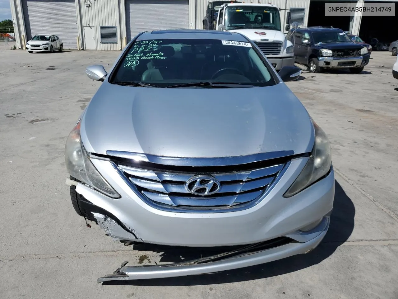 2011 Hyundai Sonata Se VIN: 5NPEC4AB5BH214749 Lot: 50445874