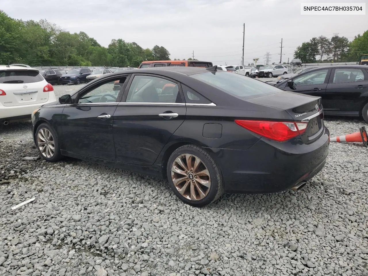 2011 Hyundai Sonata Se VIN: 5NPEC4AC7BH035704 Lot: 53503204