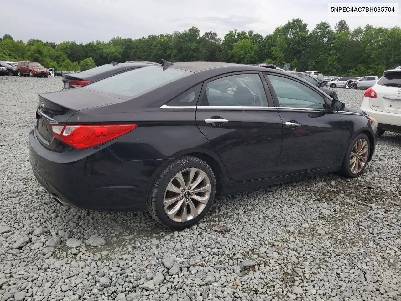 2011 Hyundai Sonata Se VIN: 5NPEC4AC7BH035704 Lot: 53503204