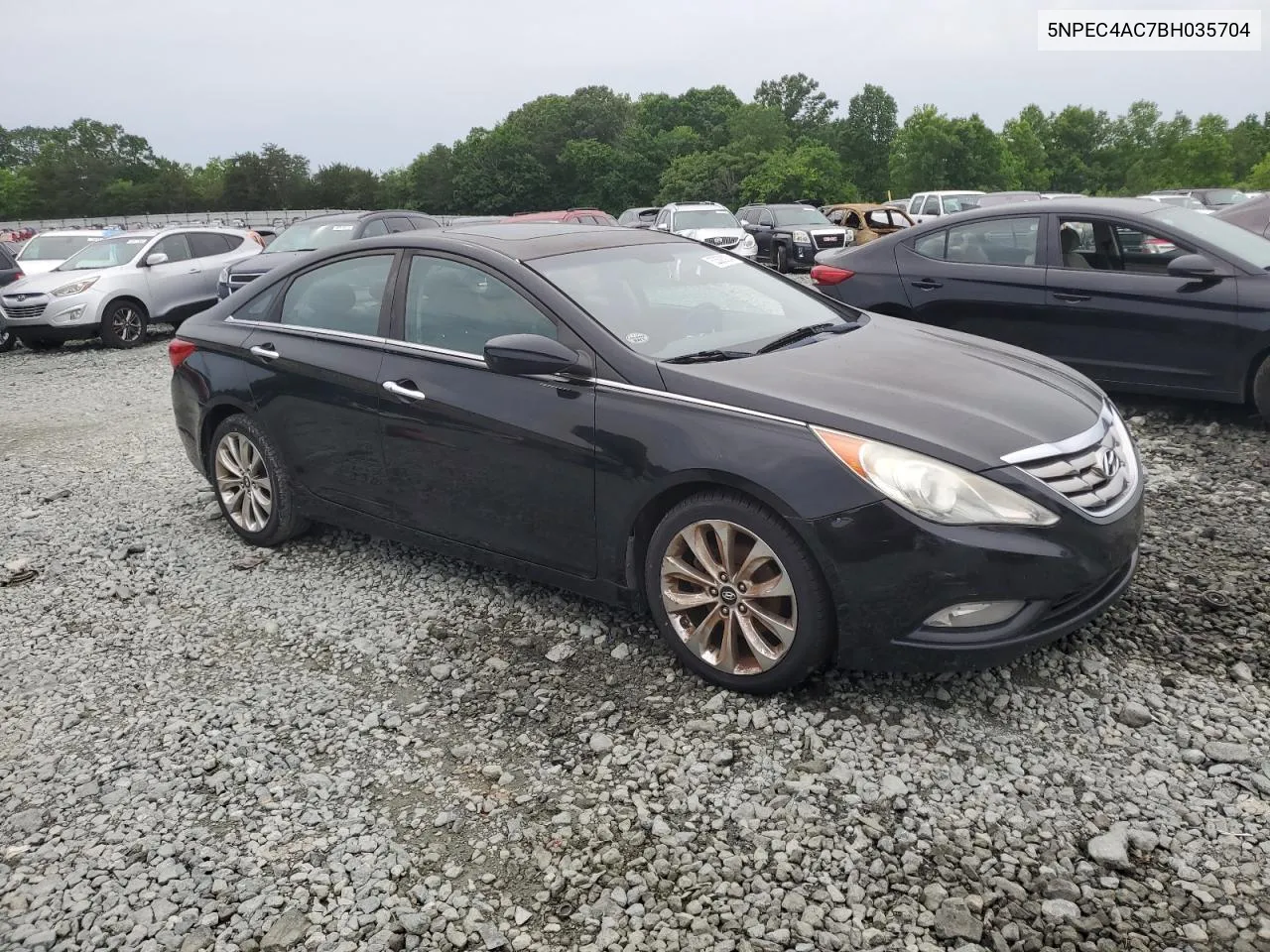 2011 Hyundai Sonata Se VIN: 5NPEC4AC7BH035704 Lot: 53503204