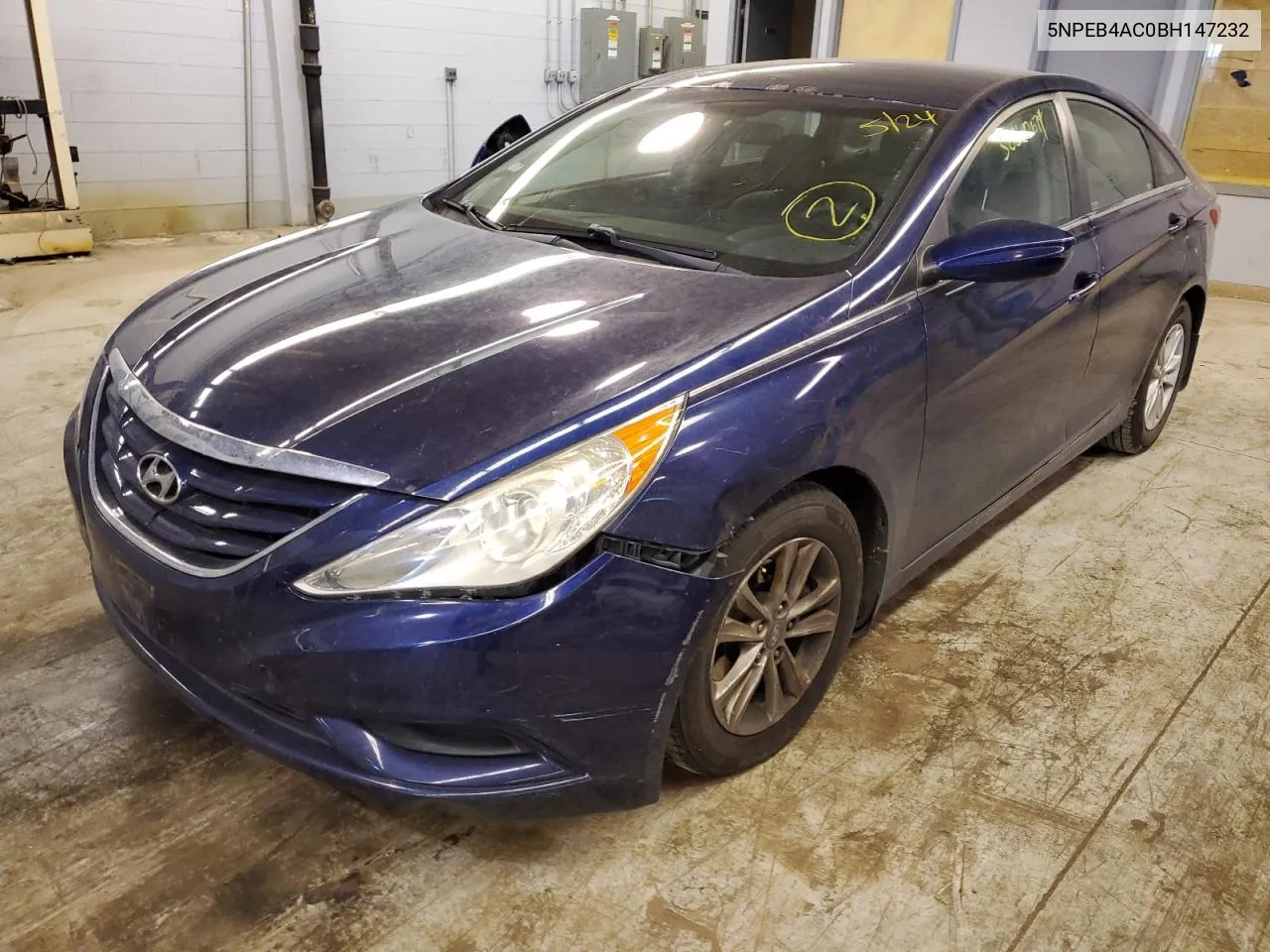 2011 Hyundai Sonata Gls VIN: 5NPEB4AC0BH147232 Lot: 56260674