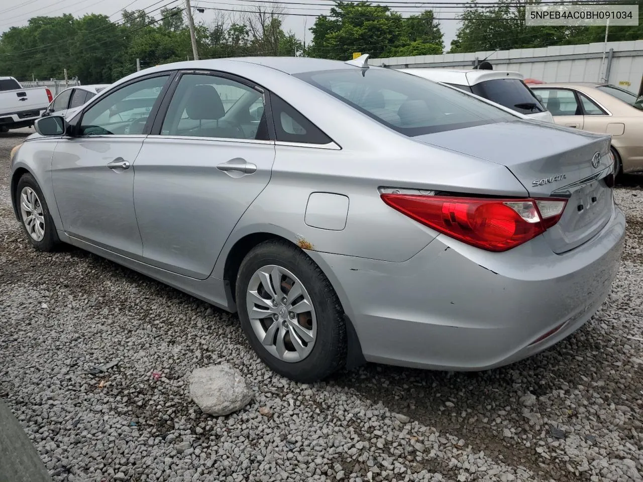 2011 Hyundai Sonata Gls VIN: 5NPEB4AC0BH091034 Lot: 57007264