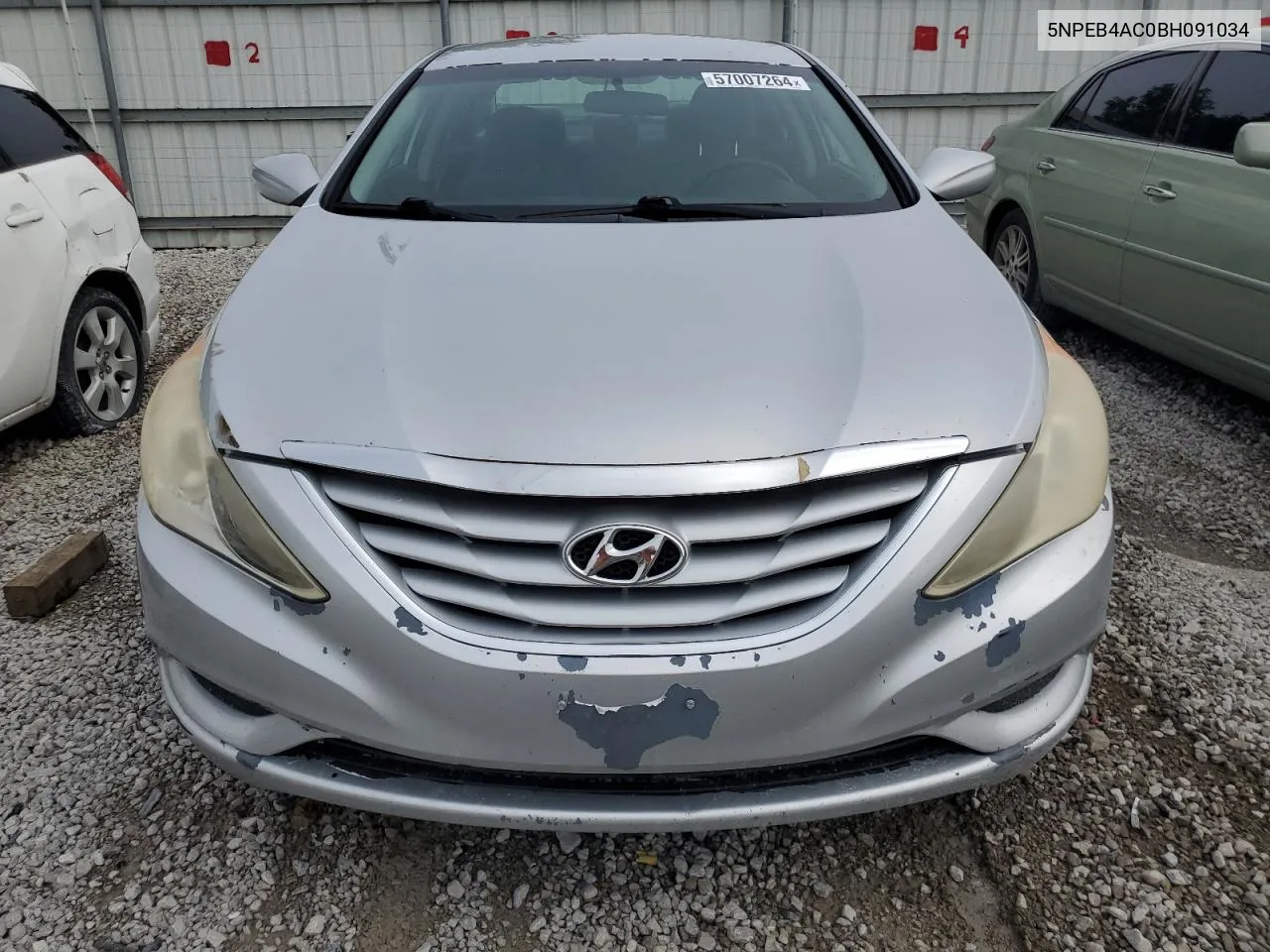 2011 Hyundai Sonata Gls VIN: 5NPEB4AC0BH091034 Lot: 57007264