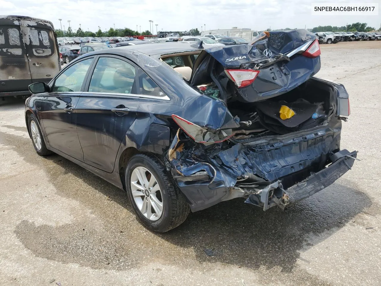 2011 Hyundai Sonata Gls VIN: 5NPEB4AC6BH166917 Lot: 57532003