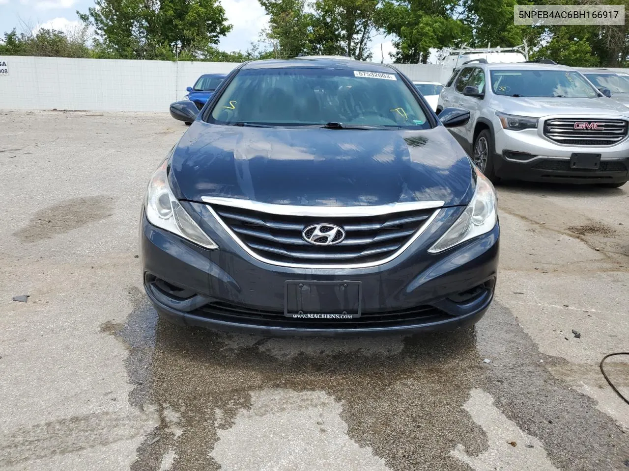 5NPEB4AC6BH166917 2011 Hyundai Sonata Gls