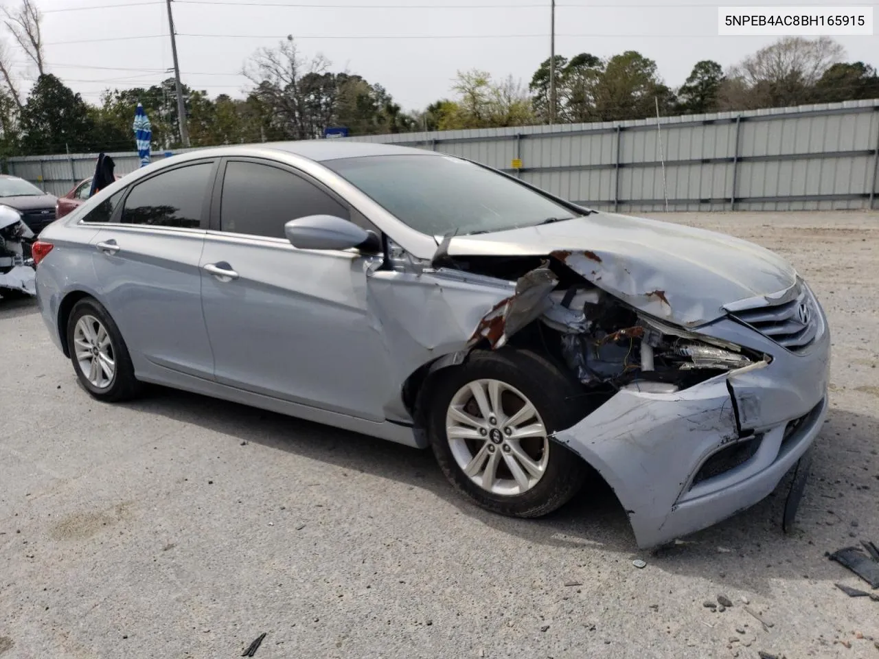 5NPEB4AC8BH165915 2011 Hyundai Sonata Gls