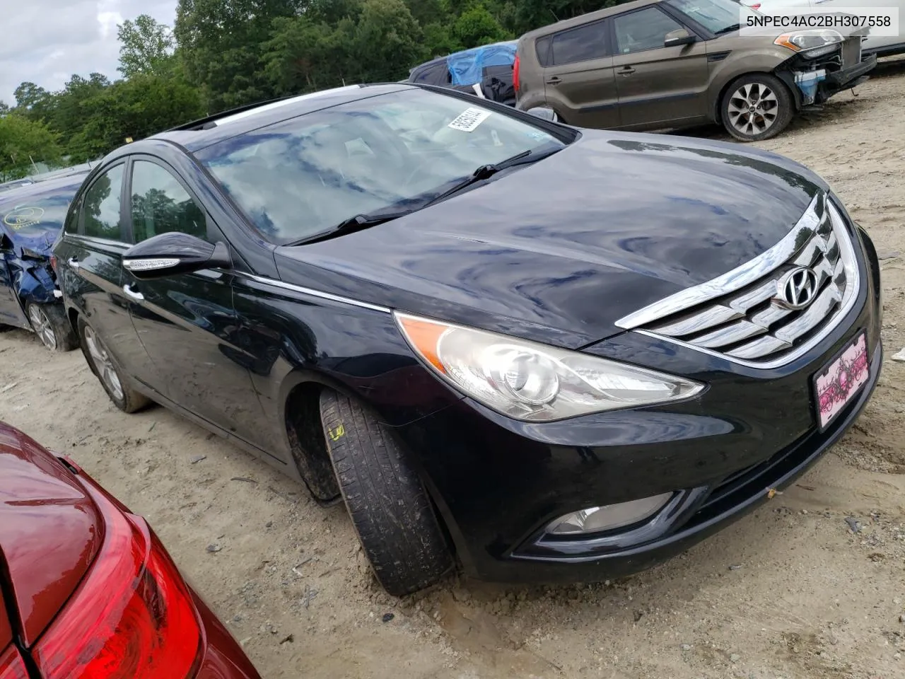 5NPEC4AC2BH307558 2011 Hyundai Sonata Se