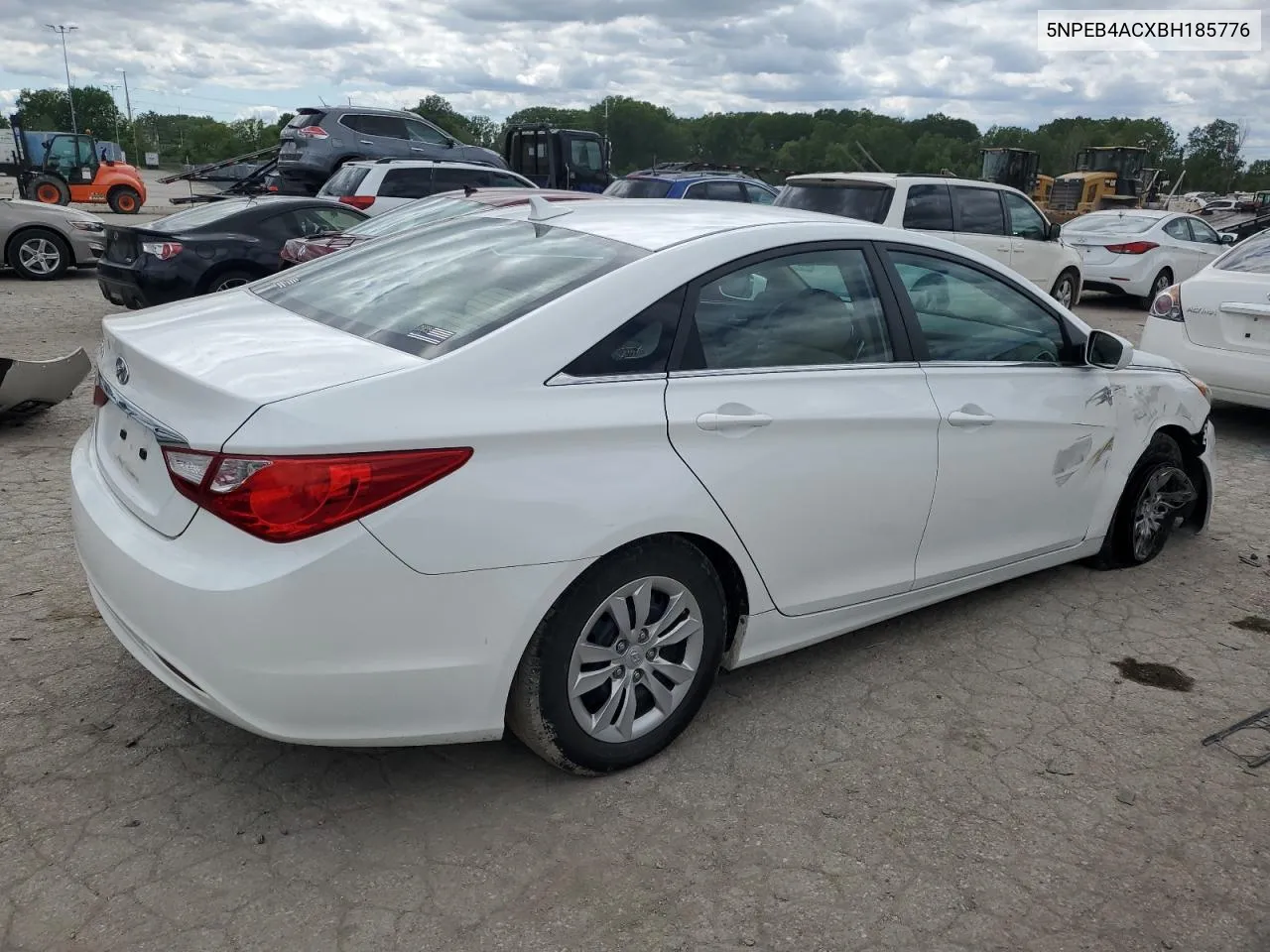 2011 Hyundai Sonata Gls VIN: 5NPEB4ACXBH185776 Lot: 58353894