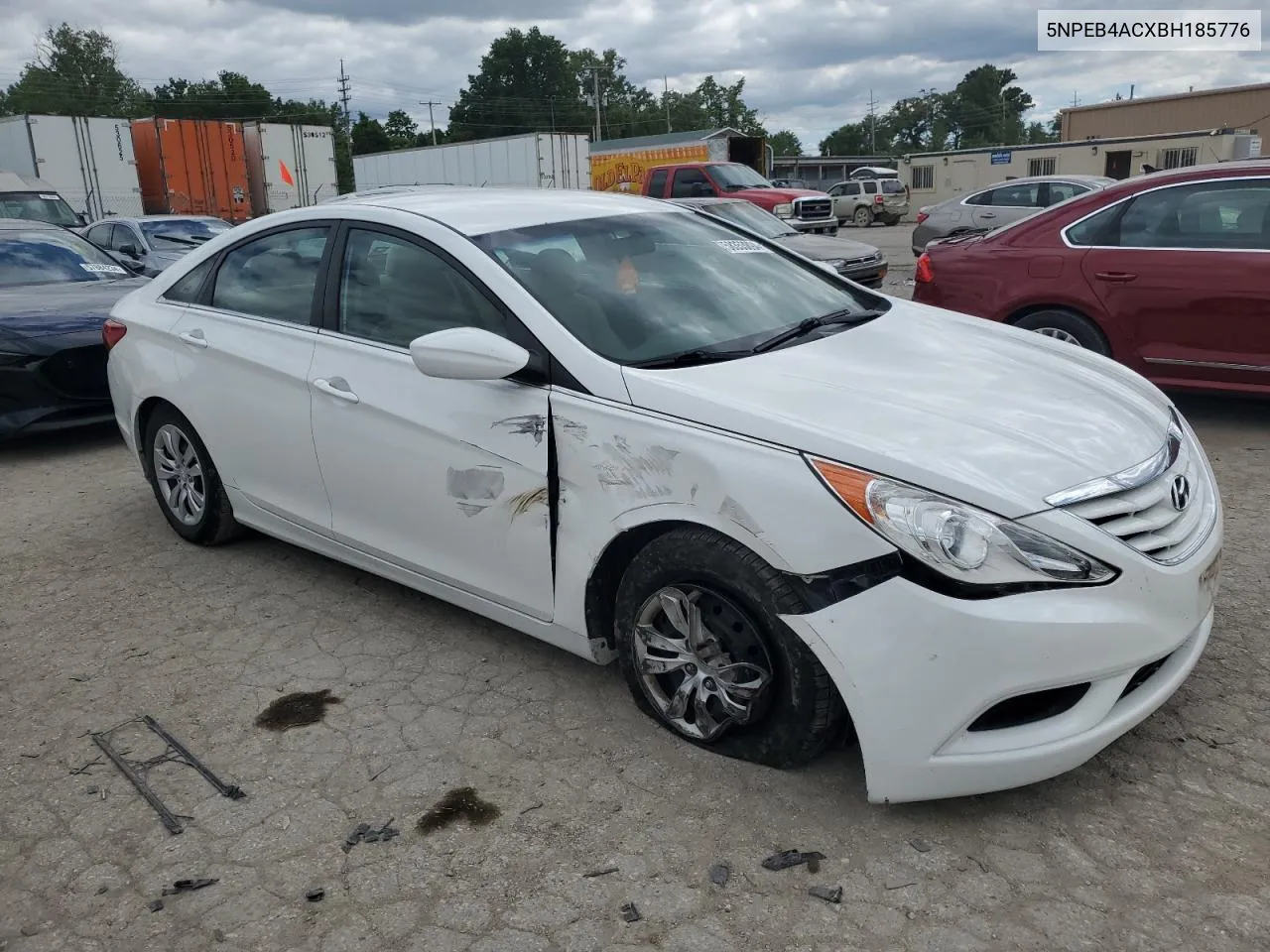 2011 Hyundai Sonata Gls VIN: 5NPEB4ACXBH185776 Lot: 58353894