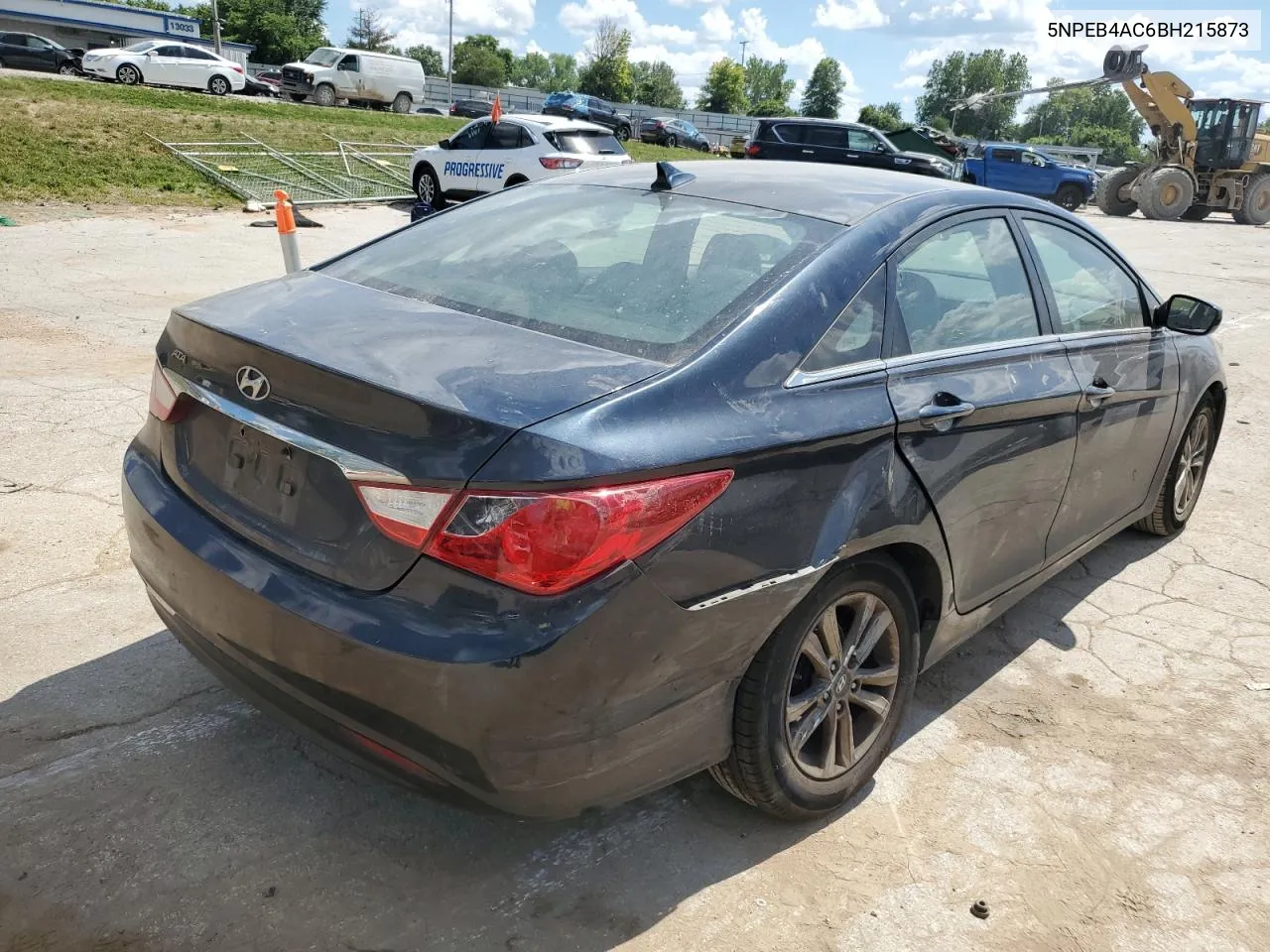 2011 Hyundai Sonata Gls VIN: 5NPEB4AC6BH215873 Lot: 58709844