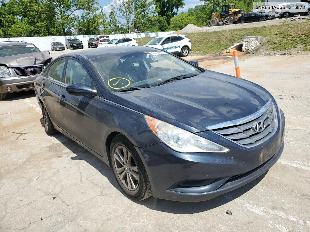 5NPEB4AC6BH215873 2011 Hyundai Sonata Gls