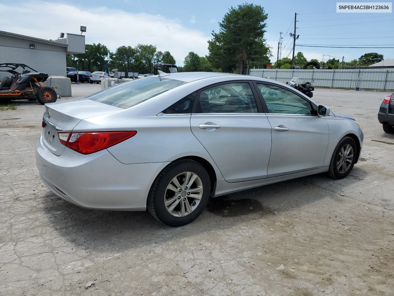 2011 Hyundai Sonata Gls VIN: 5NPEB4AC3BH123636 Lot: 59345124