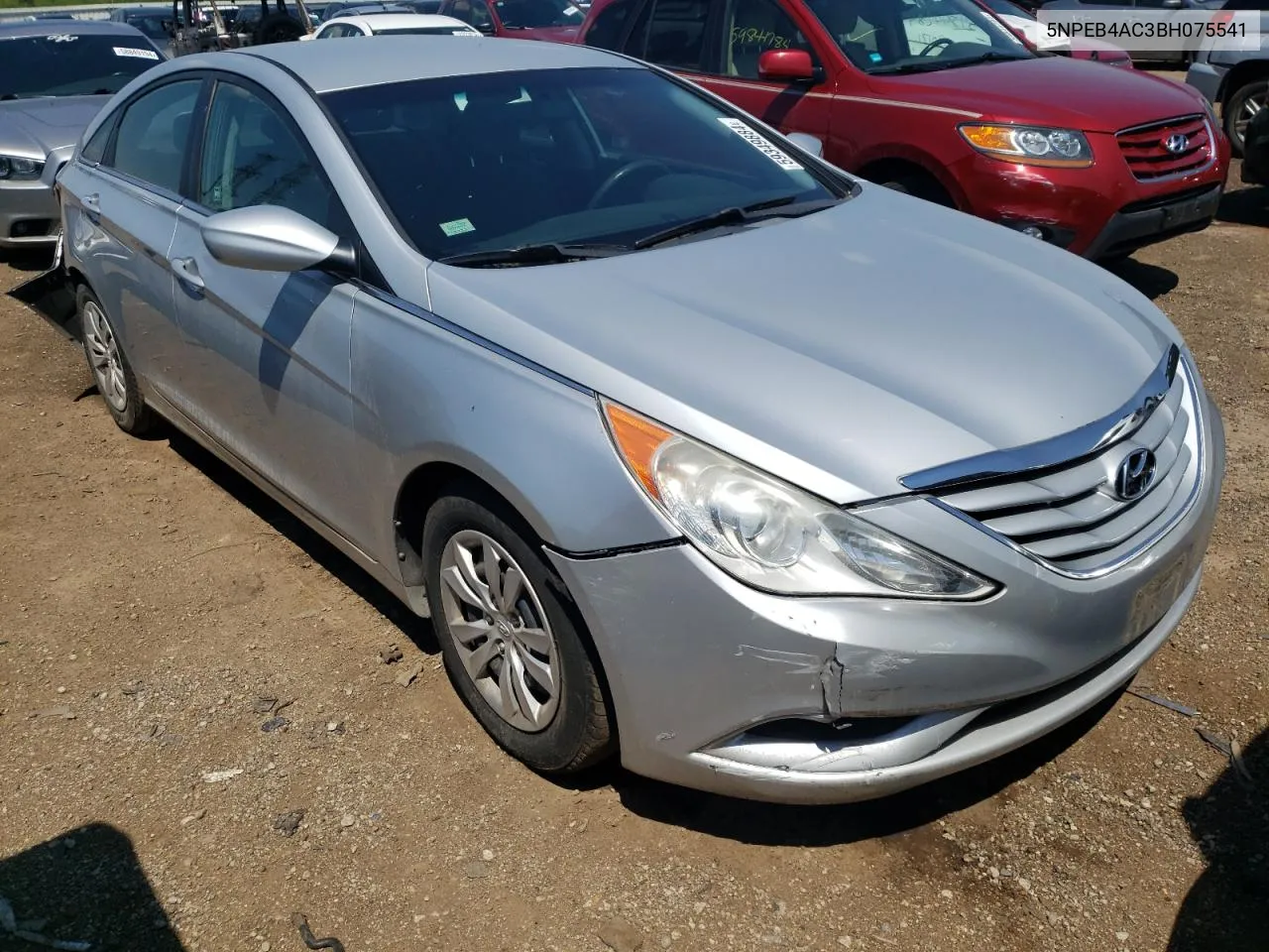 5NPEB4AC3BH075541 2011 Hyundai Sonata Gls