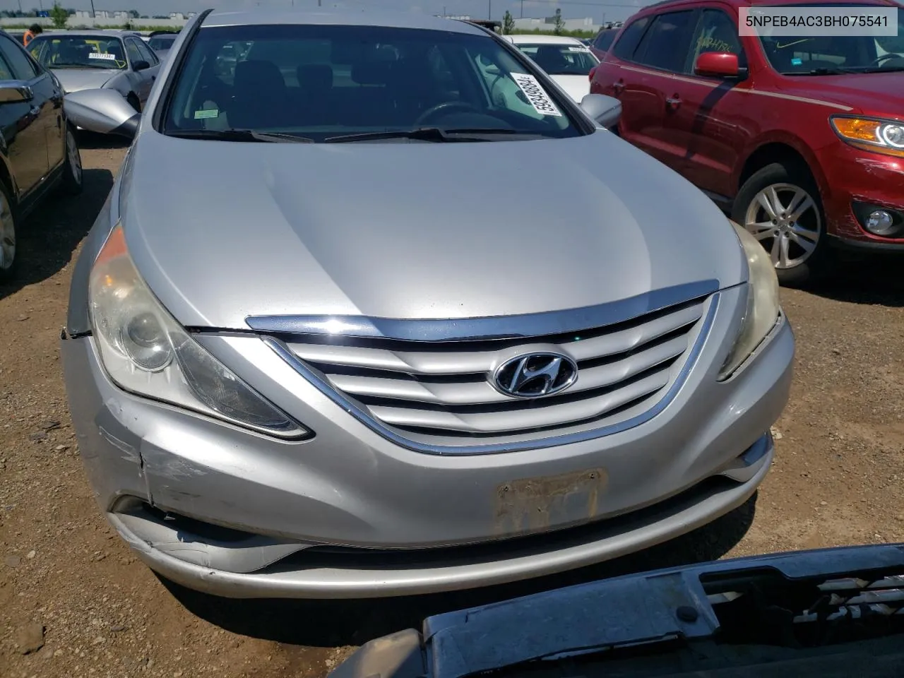 5NPEB4AC3BH075541 2011 Hyundai Sonata Gls