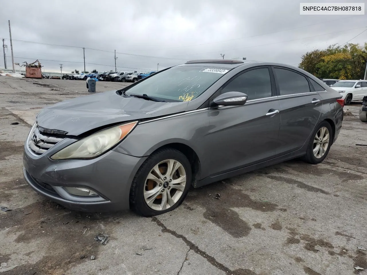 2011 Hyundai Sonata Se VIN: 5NPEC4AC7BH087818 Lot: 59367284