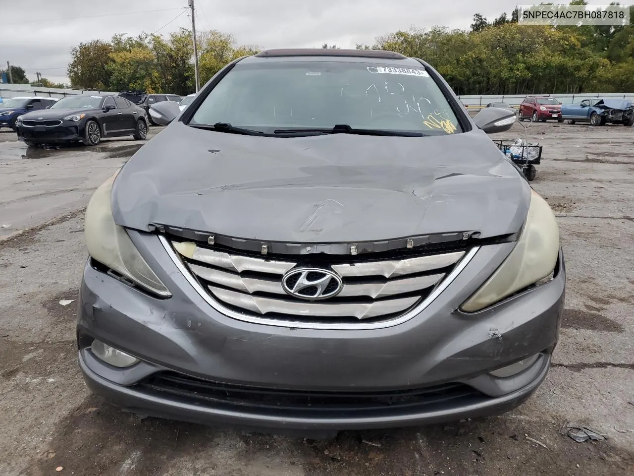 2011 Hyundai Sonata Se VIN: 5NPEC4AC7BH087818 Lot: 59367284