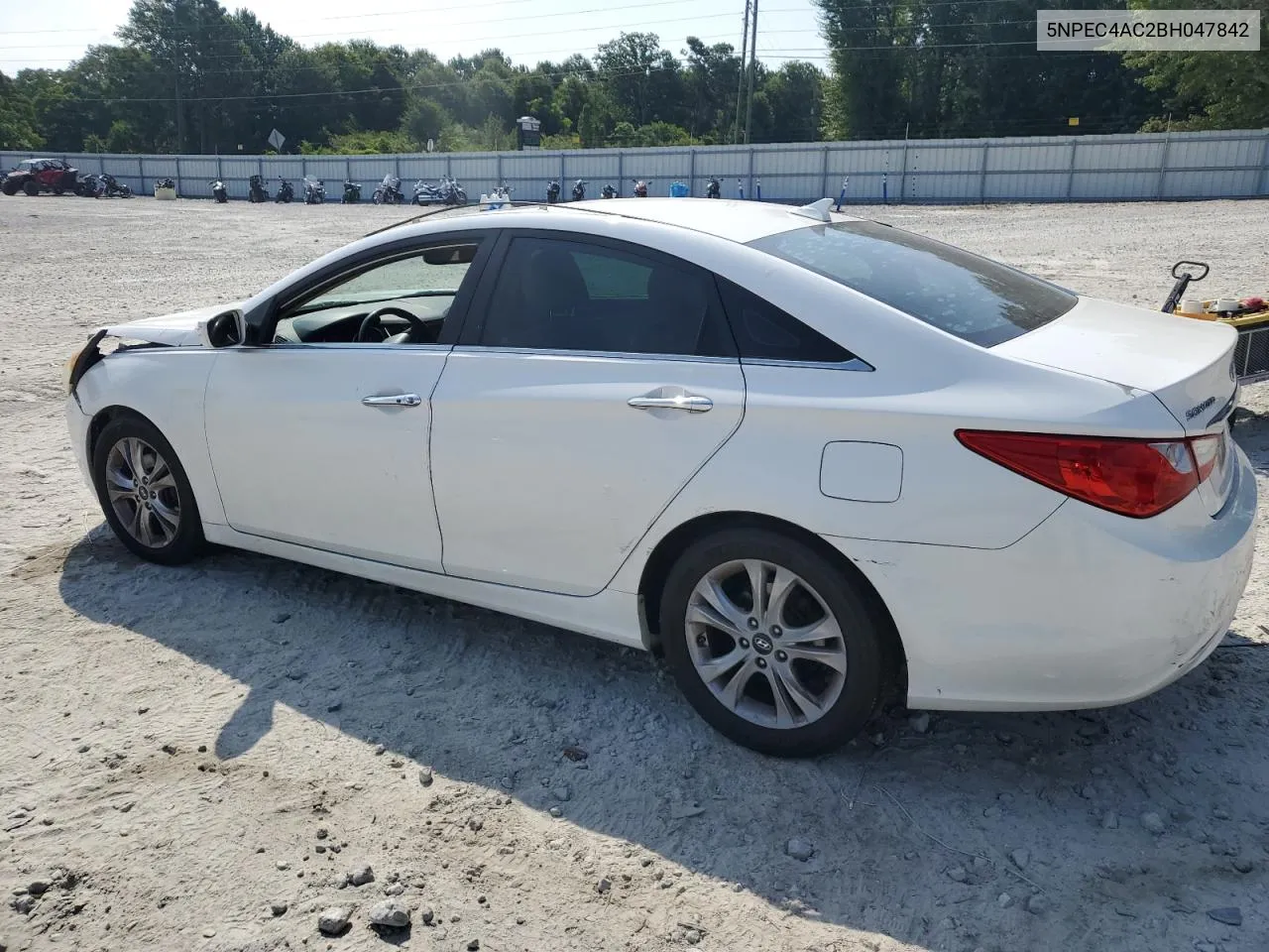 5NPEC4AC2BH047842 2011 Hyundai Sonata Se