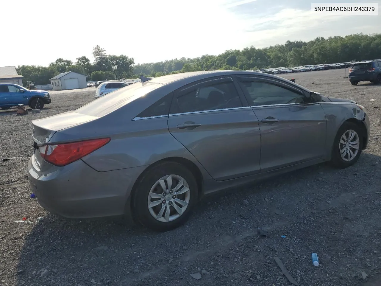 2011 Hyundai Sonata Gls VIN: 5NPEB4AC6BH243379 Lot: 59929814