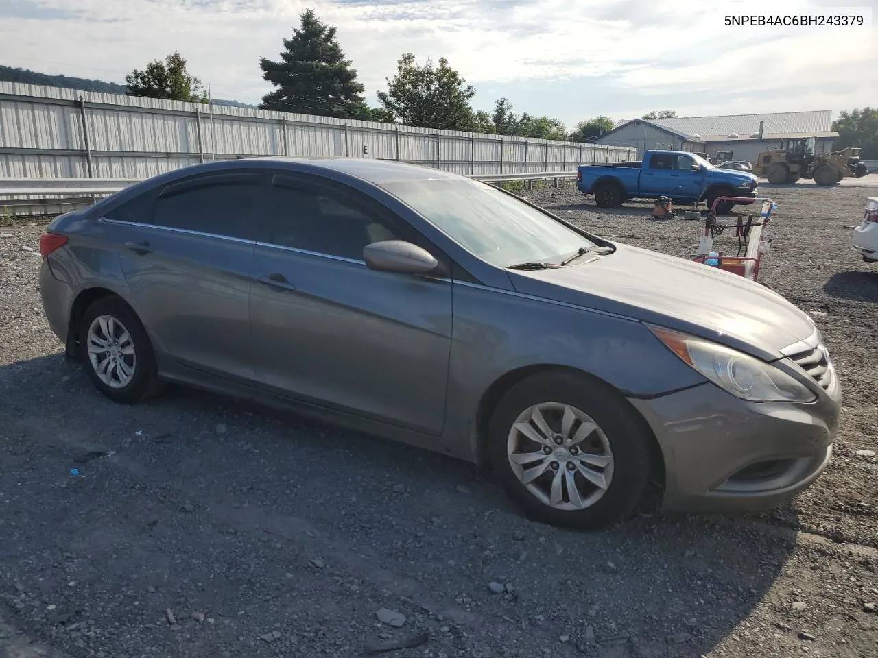 2011 Hyundai Sonata Gls VIN: 5NPEB4AC6BH243379 Lot: 59929814