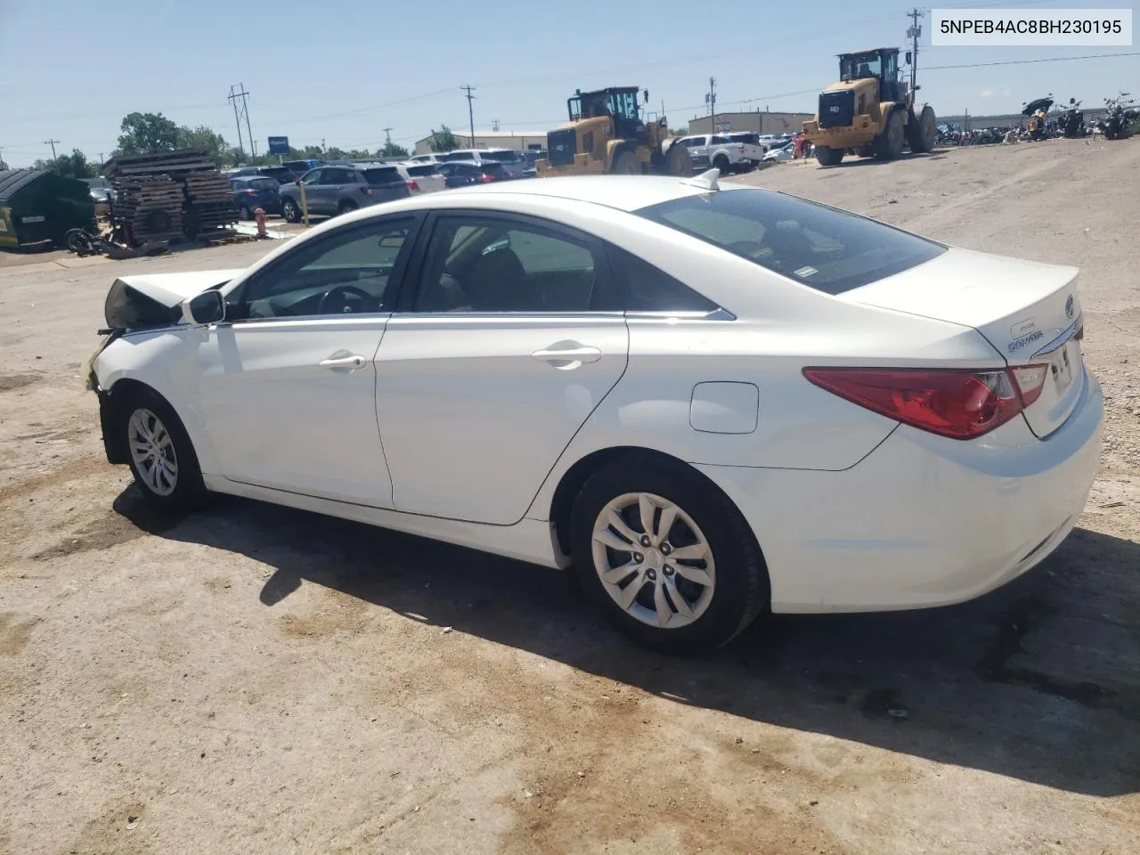 2011 Hyundai Sonata Gls VIN: 5NPEB4AC8BH230195 Lot: 61607714